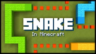 I made Multiplayer Snake in Minecraft... (like slither.io) [Datapack] by CommandGeek 89,228 views 3 years ago 8 minutes, 2 seconds
