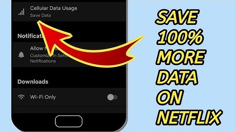 SAVE 100 TIMES MORE DATA WHILE USING NETFLIX DO THIS