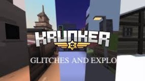 Krunker.io glitches and exploits 2020 (every map)