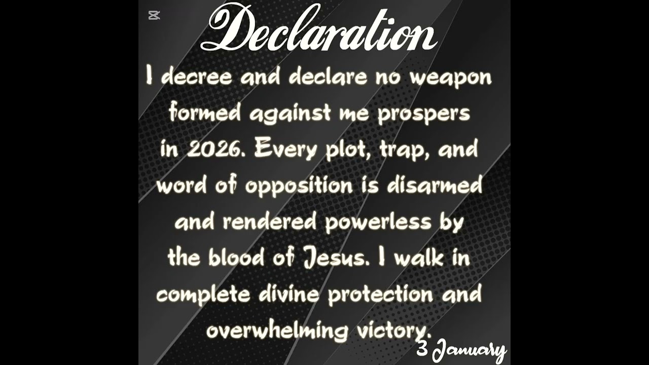 Scripture-Prayer-Declaration