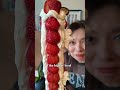 The tallest strawberry parfait you shouldn't miss | Osaka, Japan #shorts #japan #japanesefood