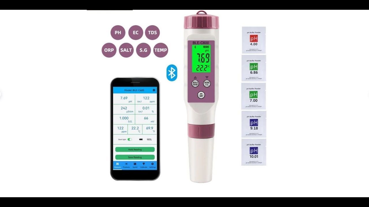 Калибровка тестера 7в1 BLE C600