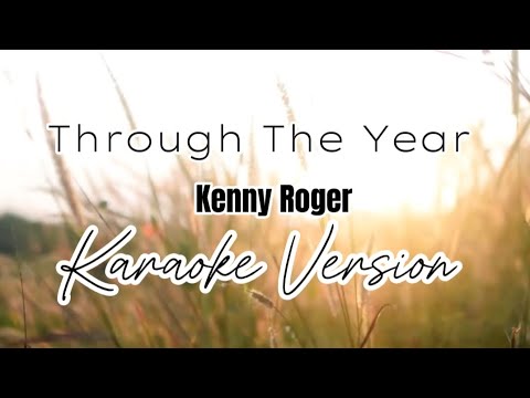 Through the Years by Kenny Rogers - karaoke version - YouTube