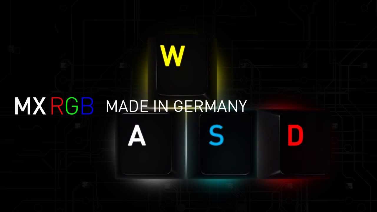 Cherry MX RGB key switches - YouTube