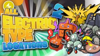 Every Electric Type Location In PBF 2 | Pokémon Brick Bronze