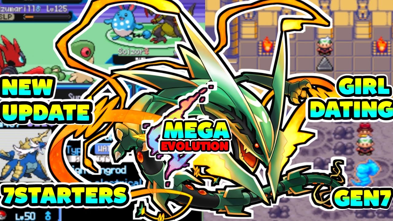 New gba rom hack/Pokemon emerald enhanced [new update]/Mega evolution