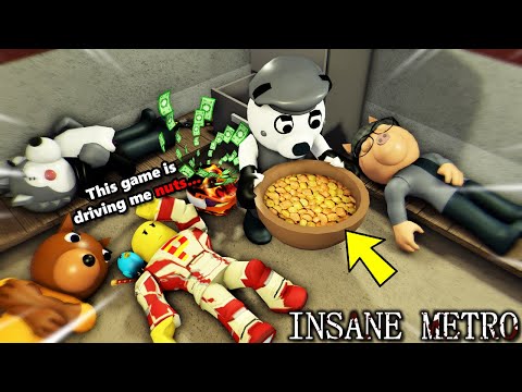 ROBLOX PIGGY INSANE METRO!! this game was driving me nuts...