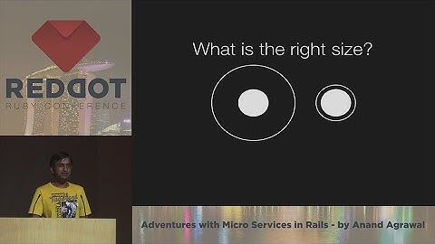 RedDotRuby 2014 - Adventures with Micro Services in Rails by Anand Agrawal