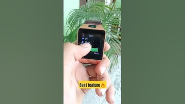 Best feature in DZ09 smartwatch (new feature) gaming code for dz09 @techzilla1290