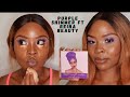 SIMPLE PURPLE SHIMMER EYE LOOK FT.  THE REINA BEAUTY PALETTE || MAKEUP BY DEIMOS