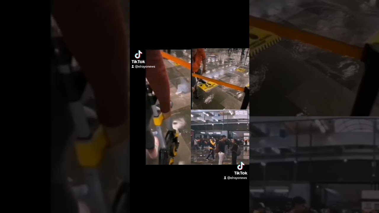 Se inunda el Metro Cuatro Caminos