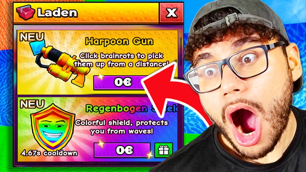 0€ für HARPUNE & RAINBOW SHIELD?! 😳 Escape Tsunami Update