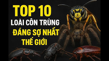 Top 10 Loài Côn Trùng Đáng Sợ Nhất Thế Giới