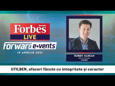 Interviu Forbes Forward Emisiune Business Piata Utilajelor   Ruben Marian CEO  Founder UT