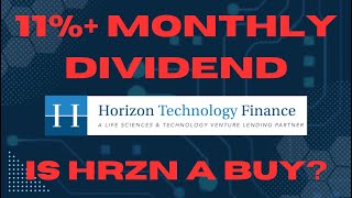 An 11% Monthly Dividend Stock with Growth: Is HRZN a Good Pick?