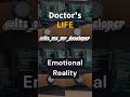 Doctor Life + Emotional Reality #reels #shorts #motivation #doctor #mbbs #ai #viral #trending