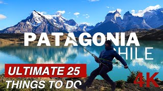 Travel vlog - Patagonia, Chile Travel Guide: Top 25 Things to Do 2024 4k