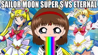 OLD VS NEW Sailor Moon Super S vs Sailor Moon Eternal