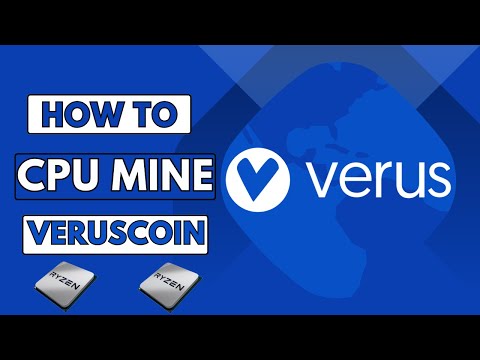 How To CPU Mine Veruscoin (Verushash) 2023 | CPU Mining Tutorial | VRSC