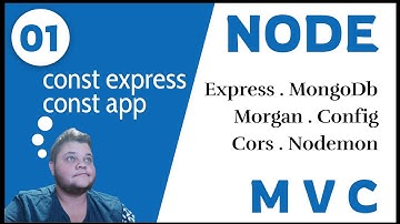API com Node.js, MongoDb, Express, Cors, Config, Nodemon. Criando a API do zero. Video #01