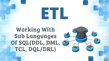 Working with Sub languages of SQL(DDL, DML, TCL, DQL/DRL)
