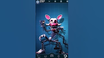 Mangle FNaF Workshop Animation