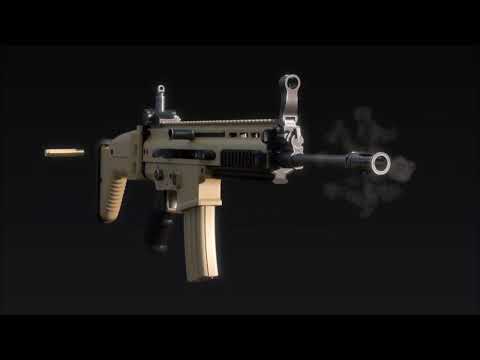 How a Flash Hider Works   3d Animation