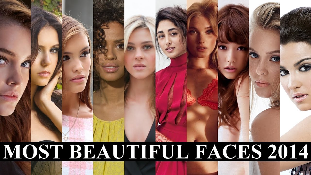 The 100 Most Beautiful Faces of 2014 - YouTube