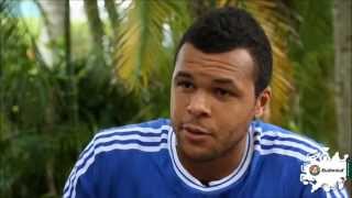 Jo-Wilfried Tsonga talks pressure and risk #RG14 Profile