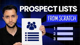 Watch me build a cold email prospect list from scratch