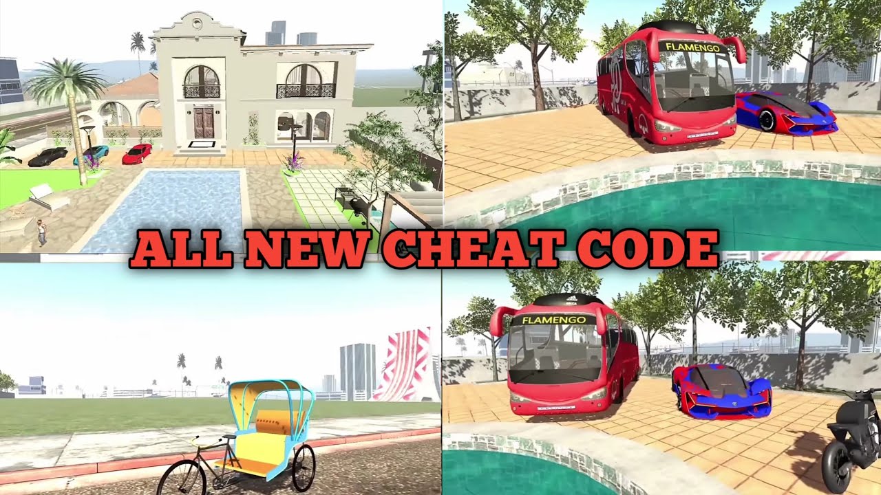 finally आ गया😱 new house 🏠 and bus का cheat🤑 code !! Indian bike ...