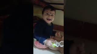 My Cute little baby 💓 #cute #baby #trending #underbed #playtime