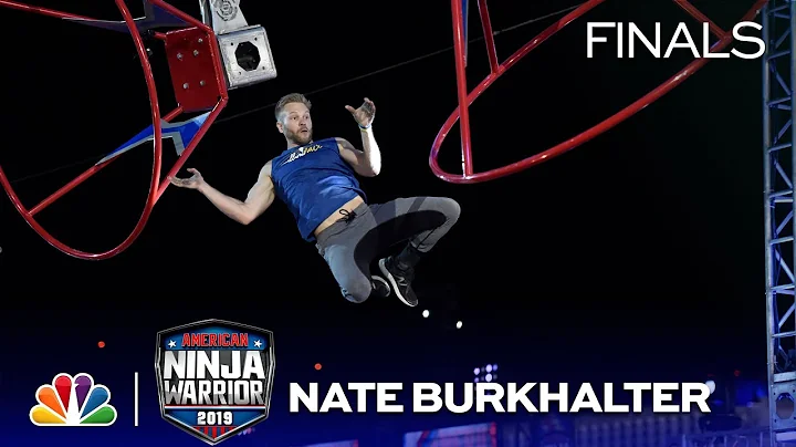 Nate Burkhalter Lights Up Stage 1 - American Ninja...