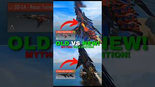 Old VS New Mythic skin! | CODM #codm #shorts
