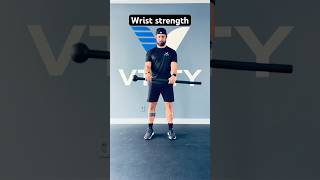 4 mace exercises to build stronger wrists, grip, and mobility. #fitness #exercise #strong #mobility