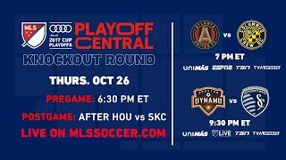 Playoff Central: Knockout Round Day 2 Postgame | LIVE
