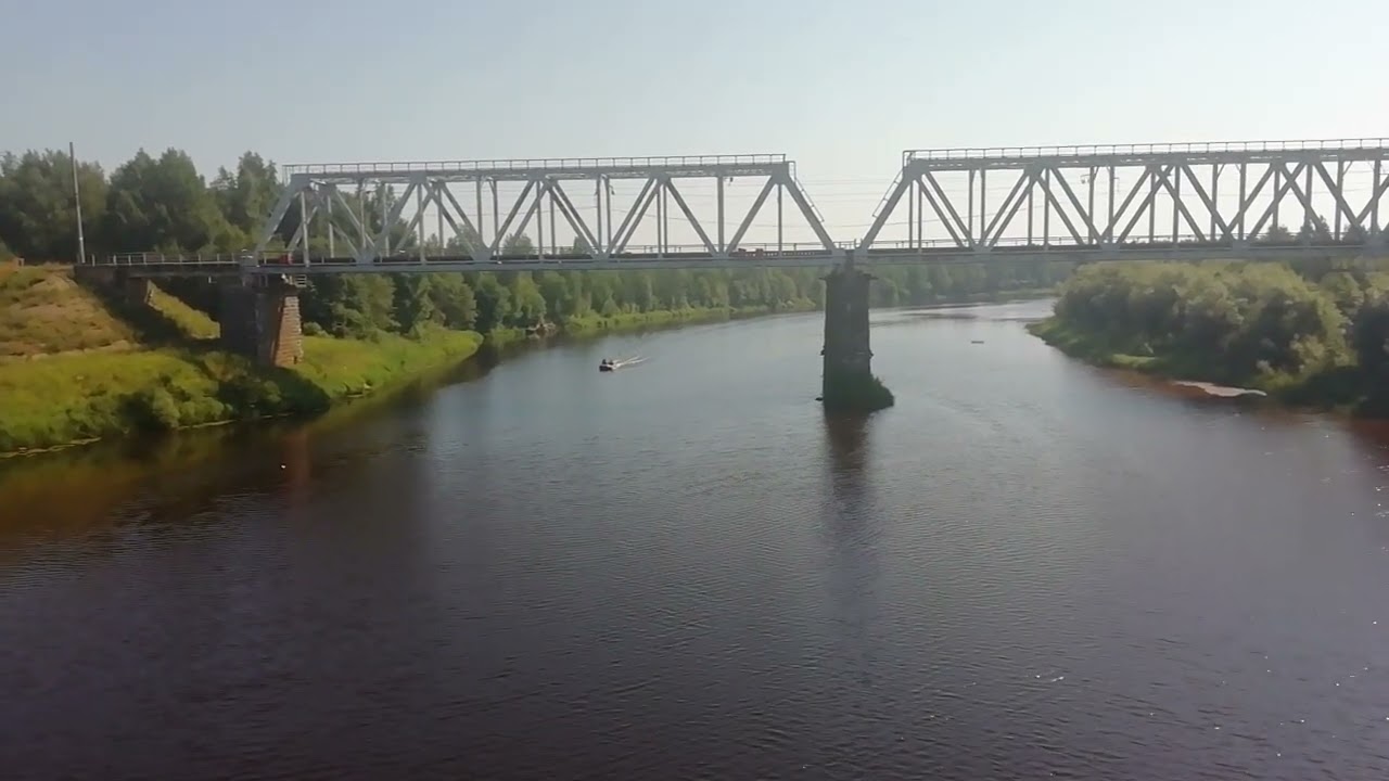 Водолазы РЖД на реке Оять - YouTube