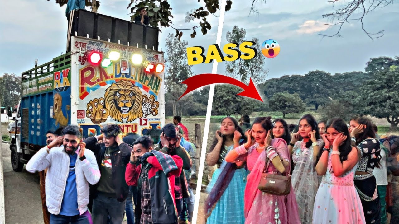 आज तो सबके कान फोड़ दिए 😂 || RK DJ TUFAN ने