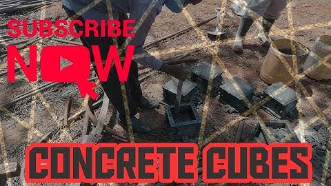 How to Make Concrete Cube Samples - Materials Testing