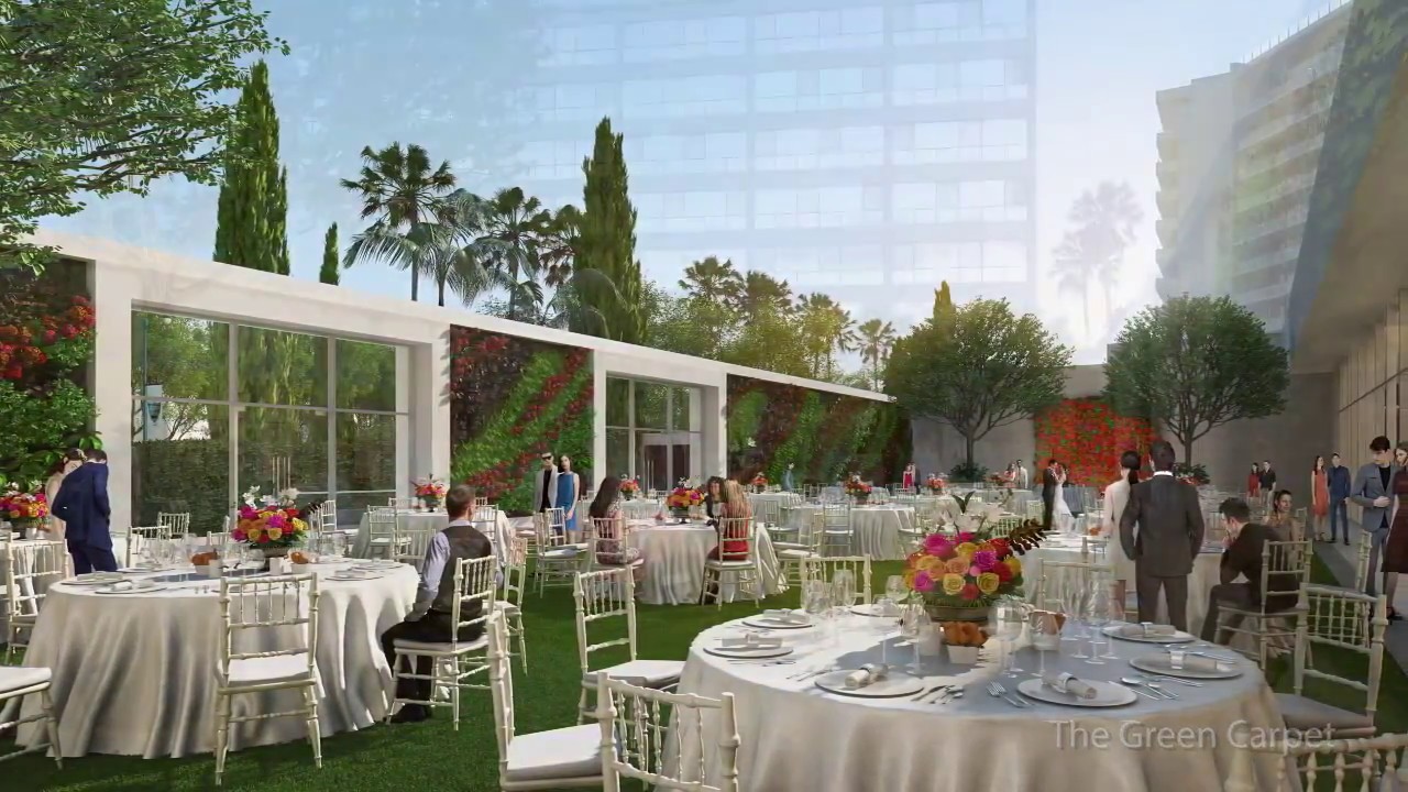 Sneak Peek The Beverly Hilton Event Garden Youtube