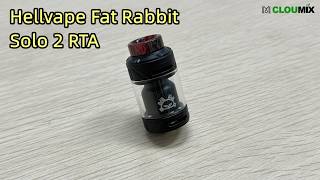 Hellvape Fat Rabbit Solo 2 RTA Unboxing
