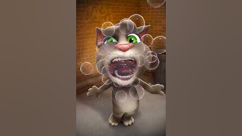 Talking Tom New Drinking Bubbles and Scream (Perfectly Cut Screams)