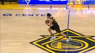 Klay Thompson Back On Court Cant Miss A Shot