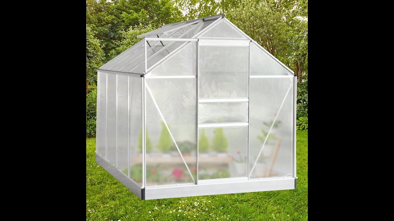 Polycarbonate Walk-in Garden Greenhouse