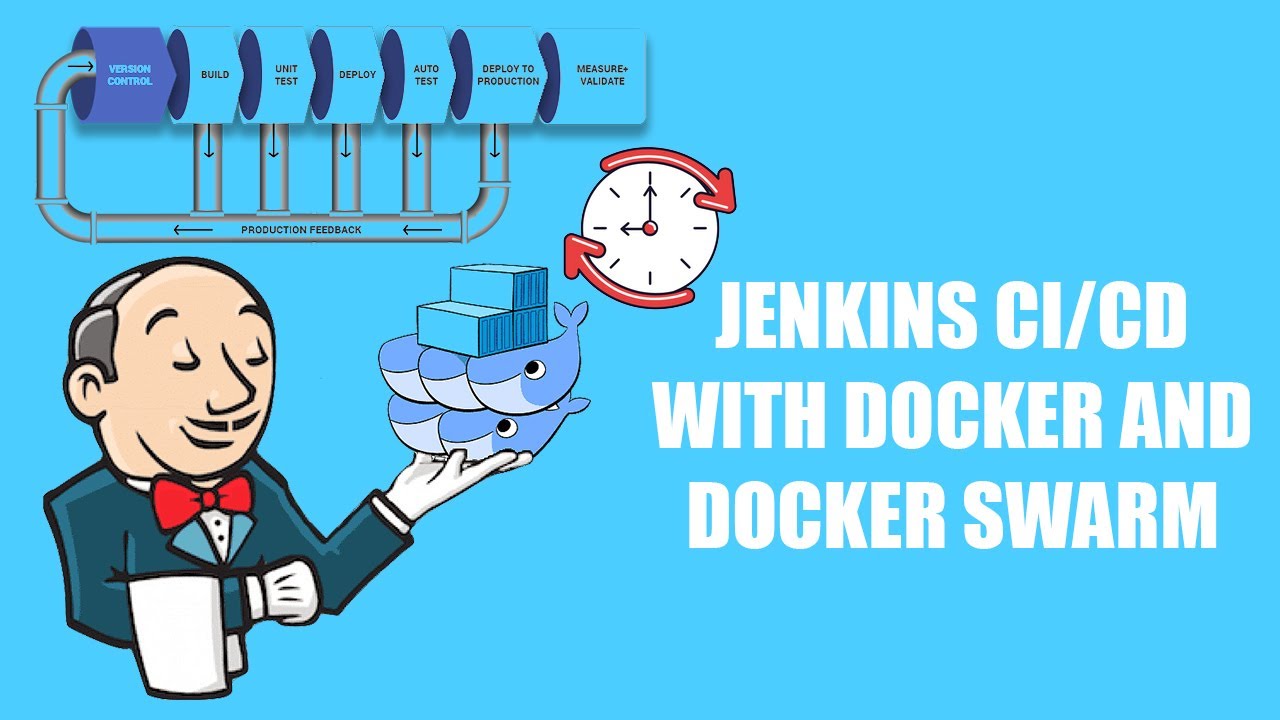 Jenkins CI CD With Docker Swarm Docker Secrets And Deploy Application Jenkins ci cd with docker swarm docker secrets and deploy application