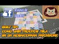 QUILT TIP: Unir trocitos de Tela en Mosaico para Patchwork