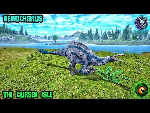 Deinocheirus Contra La Isla Maldita | ¡La Supervivencia Definitiva Del Deinocheirus!
