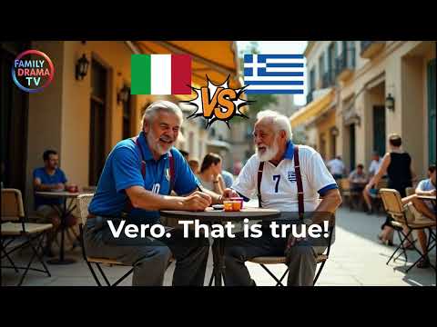 Italian Comedy Greeks vs Italians Joke Family Drama TV