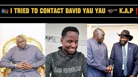 KAP BLASTS RIEK MACHAR TENY, KUOL MANYANG JUUK & MICHAEL MAKUEI LUETH WHILE PRAISING DAVID YAU YAU🇸🇸