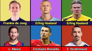 Best football players' idols/Messi vs Ronaldo vs Ronaldinho 2024